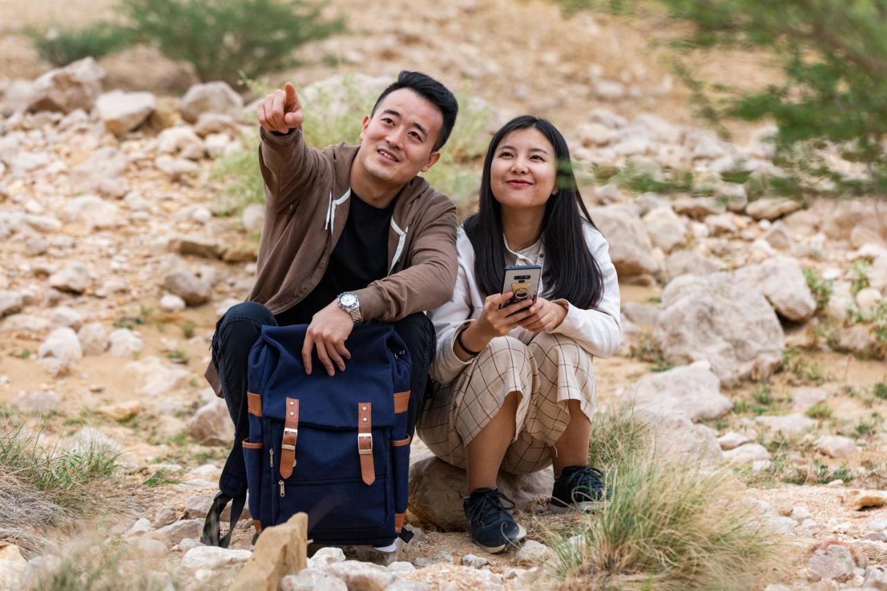 Pura Eco Retreat, Jebel Hafit Desert Park Al Ain Esterno foto