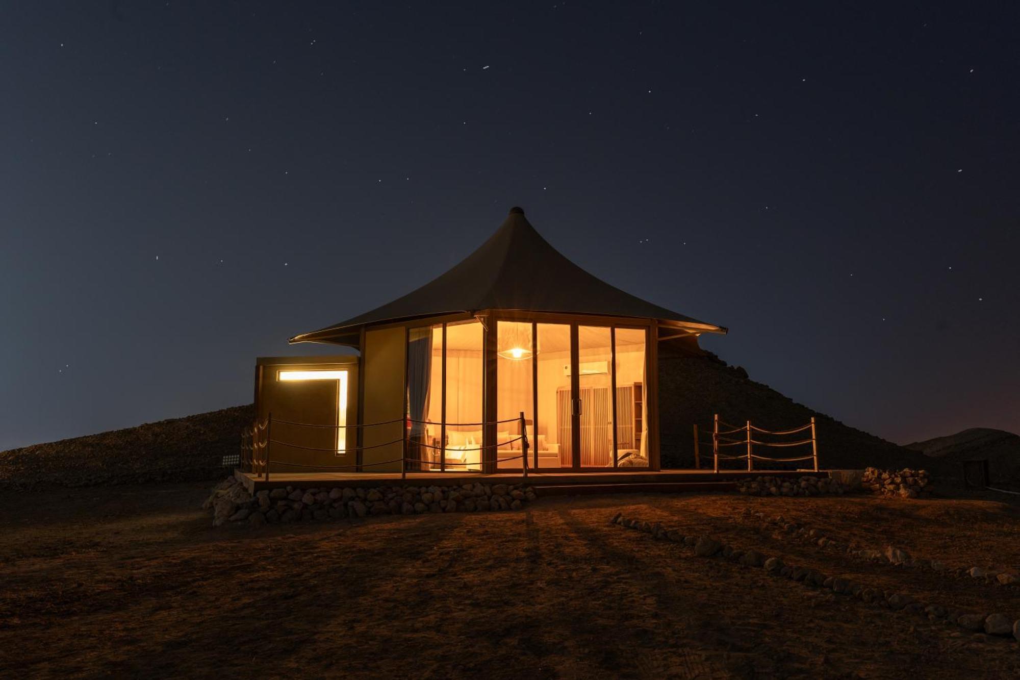 Pura Eco Retreat, Jebel Hafit Desert Park Al Ain Esterno foto